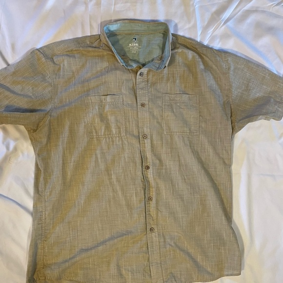 Kuhl Men's Tan Casual Button Down Shirt - Picture 1 of 5